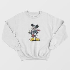 Jason Voorhees Mickey Mashup Halloween Horror Fun Graphic Unisex Sweatshirt